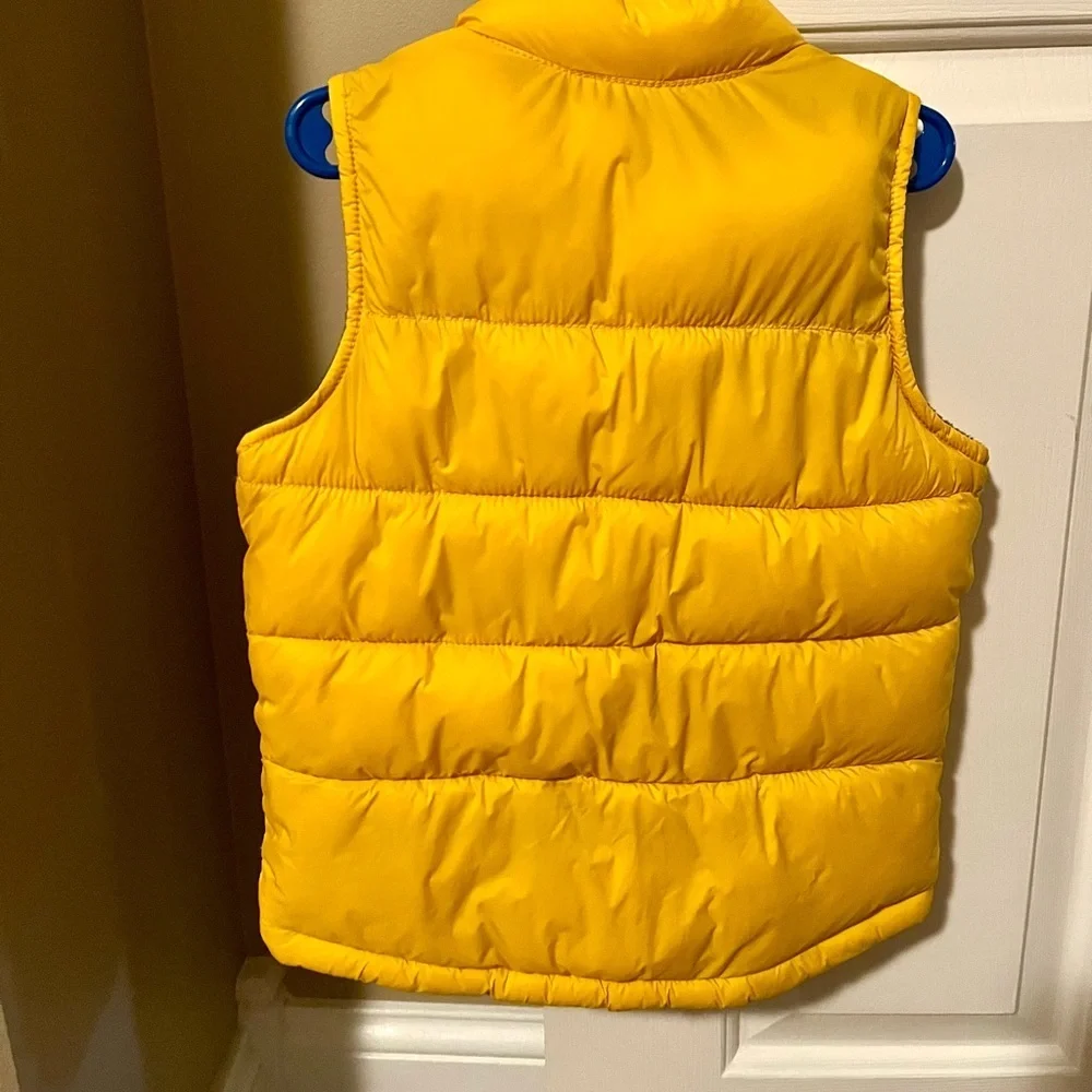 Old Navy Kids Yellow Puffer Vest
